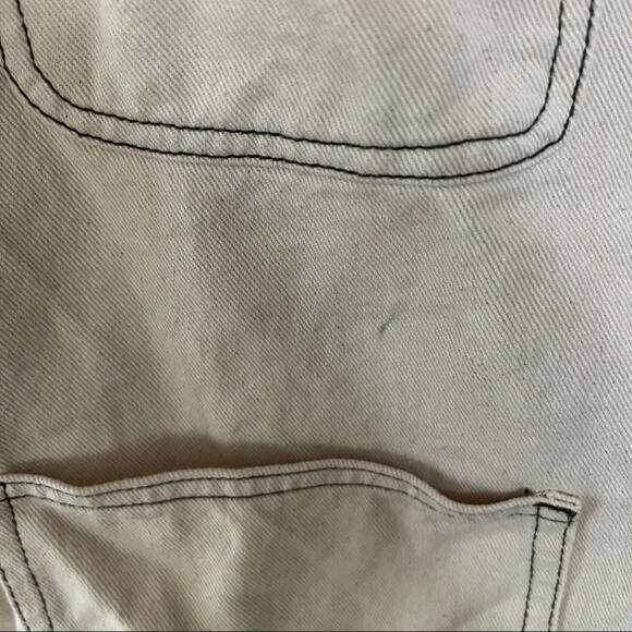 Urban Outfitters Oversized Off White Denim Jacket - Picture 3 of 4